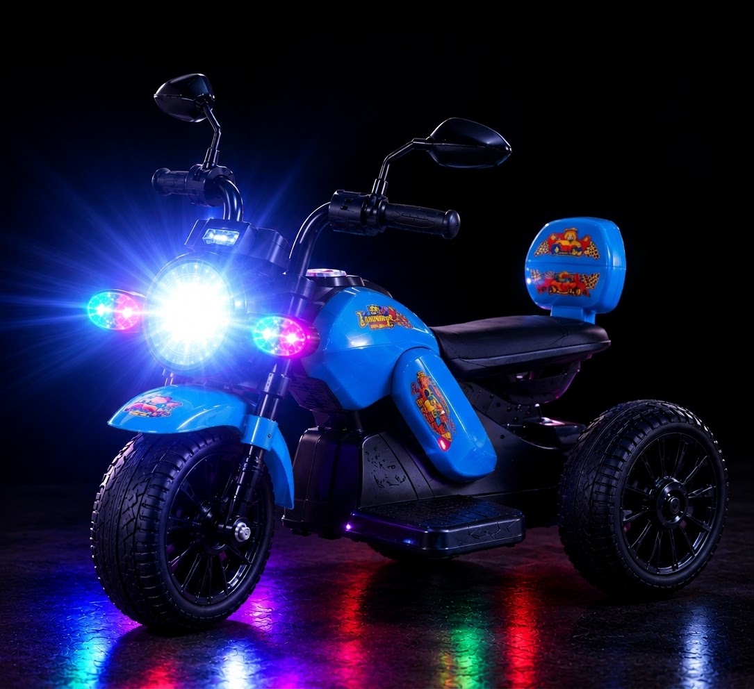 Gypsy Bike With Remote- Blue - Image 2