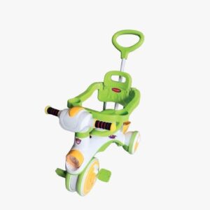 Royal Rider with Shield (White & Green)