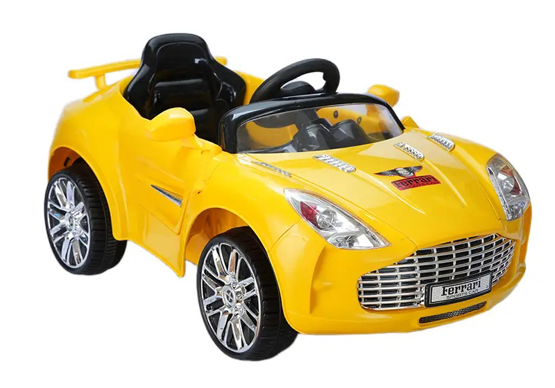 Ferrari Sports Car-Yellow - Image 3