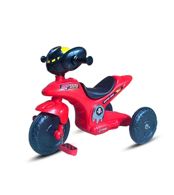 Fusion-tri-cycle-red-black